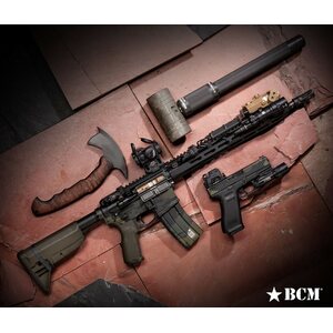 BCM Lower 1/3 Cowitness A/T Optic Mount for AIMPOINT MICRO T2