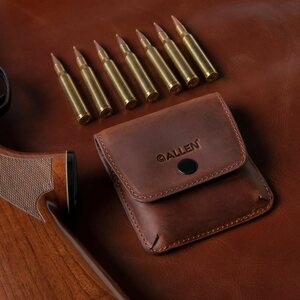 Allen Del Norte Leather Belt Loop Cartridge Holder