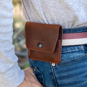 Allen Del Norte Leather Belt Loop Cartridge Holder