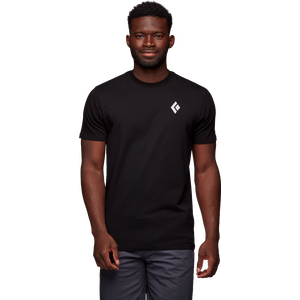Black Diamond Mountain Badge Tee
 Mens