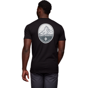 Black Diamond Mountain Badge Tee
 Mens
