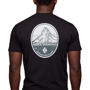 Black Diamond Mountain Badge Tee
 Mens