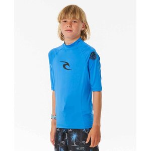 Rip Curl Brand Wave UPF Short Sleeve Boy
