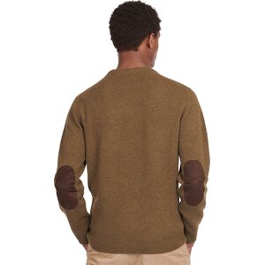 Barbour Essential Patch Crew Neck Sweater Mens