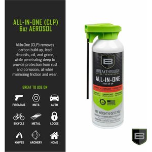 Breakthrough Aerosol All-In-One (CLP), 6oz, Clear