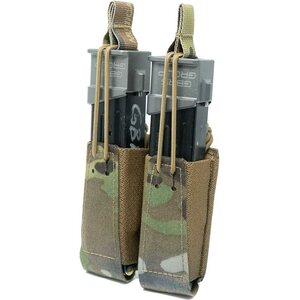 GBRS Group Double Pistol Magazine Pouch - Bungee Retention