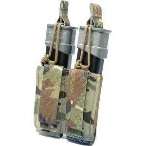 GBRS Group Double Pistol Magazine Pouch - Bungee Retention