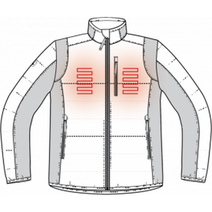 Deerhunter Heat Padded Jacket Mens with Powerbank