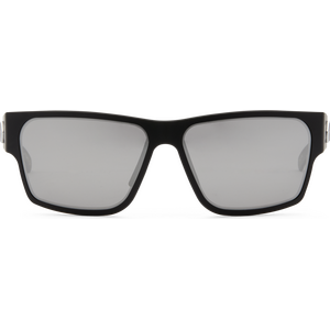 Gatorz Delta Cerakote Black w/Silver Logo, Silver Mirror OPz Gray Lens