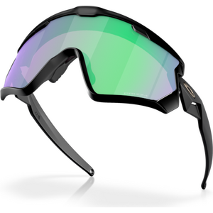 Oakley Wind Jacket 2.0, Matte Black w/ Prizm Road Jade