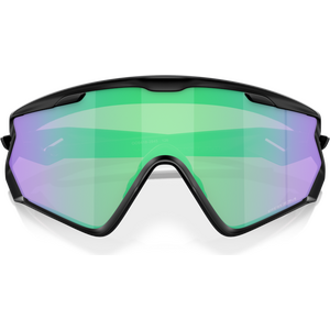 Oakley Wind Jacket 2.0, Matte Black w/ Prizm Road Jade