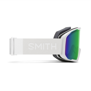 Smith Blazer, White w/ Green Sol-X Mirror