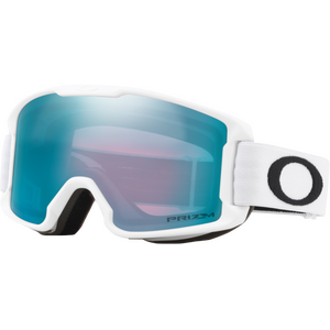 Oakley Line Miner S (Youth Fit) Matte White w/ Prizm Snow Sapphire Iridium