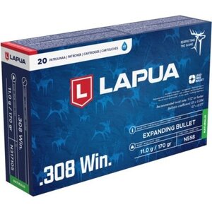 Lapua .308 Win 11,0 g Naturalis LR 20 kpl