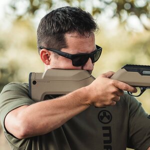 Magpul Pivot Eyewear - Black Frame, Gray Lens
