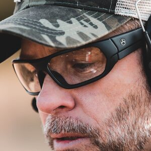 Magpul Radius Eyewear - Black Frame, Clear Lens