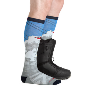 Darn Tough Heady Yeti OTC Midweight with Cushion Merino Mens