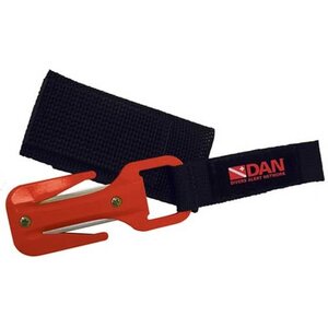 DAN Eezycut Trilobite Emergency Cutting Tool with DAN Logo
