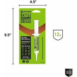 Breakthrough Battle Born Grease 12cc Syringe