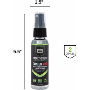 Breakthrough BCT Carbon Pro – Heavy Carbon Remover + Bore Cleaner – 2oz Pump Spray Bottle