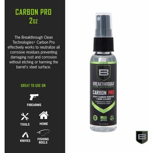 Breakthrough BCT Carbon Pro – Heavy Carbon Remover + Bore Cleaner – 2oz Pump Spray Bottle