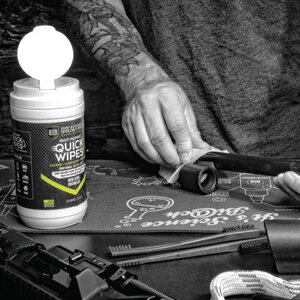 Breakthrough Synthetic CLP Quick Wipes - 50 Count Canister - (5" x 6" wipes)