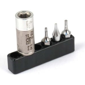 FixitSticks 4 Inch Lbs Miniature Torque Limiter & Three Bit Combo Pack