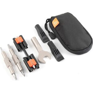 FixitSticks Commuter Kit (Replaceble Sticks, Bracket, 8 Bits, Tire Levers, 15mm Wrench, Case)