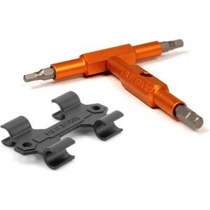 FixitSticks Lightweight Roadie Set A (3,4,5mm hex / phillips #2) w/ bracket