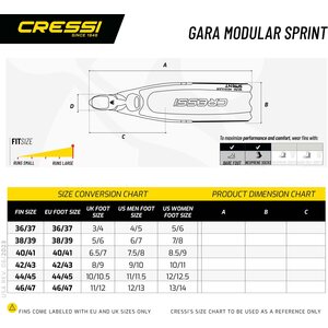 Cressi Gara Modular Sprint