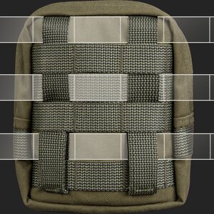 Savotta Zipped GP Pouch 3x3