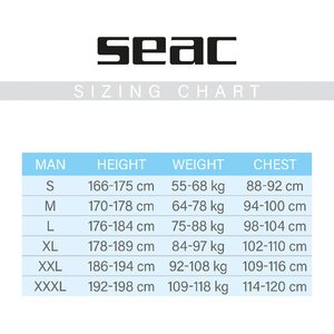 Seacsub Cover 5mm Mens