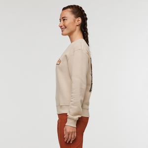Cotopaxi Camp Life Organic Crew Sweatshirt Womens