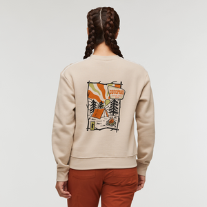 Cotopaxi Camp Life Organic Crew Sweatshirt Womens