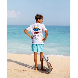 Rip Curl Icons Surflite SS Rash Vest Boy
