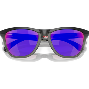 Oakley Frogskins Range, Matte Black/Matte Grey Smoke w/ Prizm Road