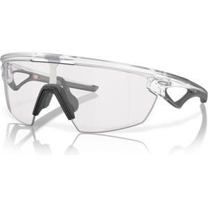 Oakley Sphaera, Matte Clear w/ Clear To Black Iridium Photochromic