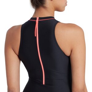 Zoggs Cable Zipped Hi neck