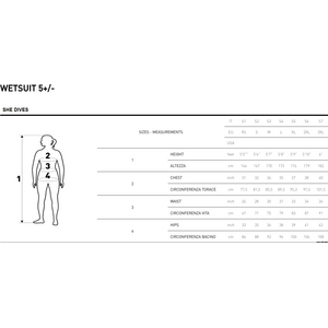 Mares Evolution 5mm She Dives + Flexa Core She Dives