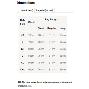 Rab Syncrino Leggings Mens