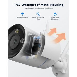 Reolink Reolink W330 8MP Bullet AI WiFi 6