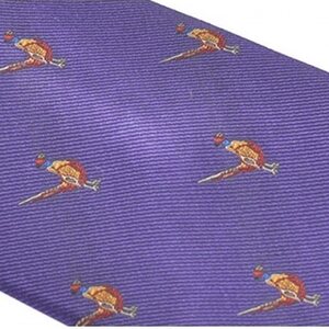 Alan Paine Silk Tie - Standing Pheasant