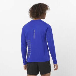 Salomon Sense Aero Long Sleeve Tee GFX Mens