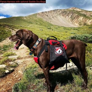 Fido Pro Panza Harness with Deployable Emergency Dog Rescue Sling V2