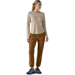 Patagonia Long-Sleeved Cap Cool Trail Graphic Shirt Womens