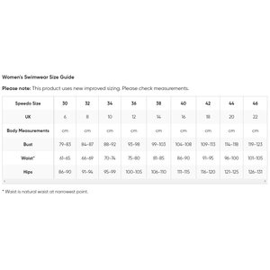 Speedo Shaping Cross Knot 1 Piece Womens