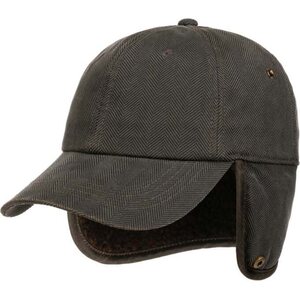 Stetson Baseball Cap Herringbone, Olive, 59/L