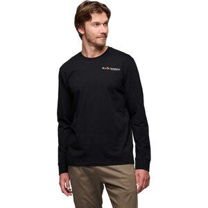 Black Diamond Heritage Wordmark LS Tee Men
