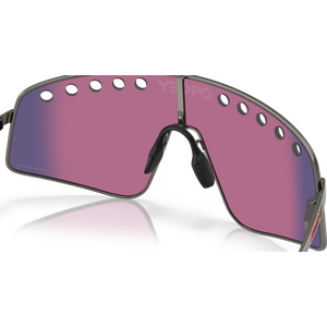Oakley Sutro Ti Sweep, Matte Gunmetal w/ Prizm Road