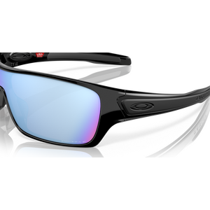 Oakley Turbine Rotor, Polished Black w/ Prizm Deep Water Polarized